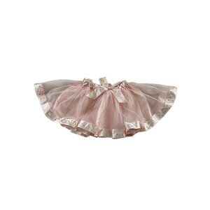 Disney Parks Toddlers Princess Tulle Skirt With Satin Trim - S 6/6X